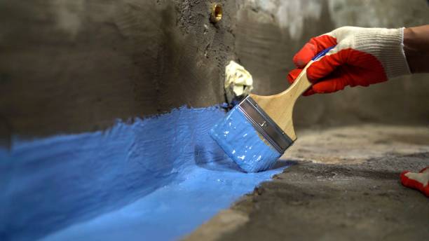 Commercial Basement Waterproofing project at a Grammer, IN business property by SJ Waterproofing Pros